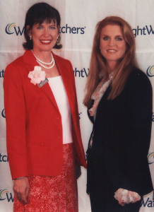 Bonnie Kurtz with the Duchess of York, Sarah Ferguson